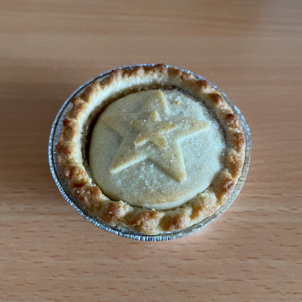 A tesco Mince pie
