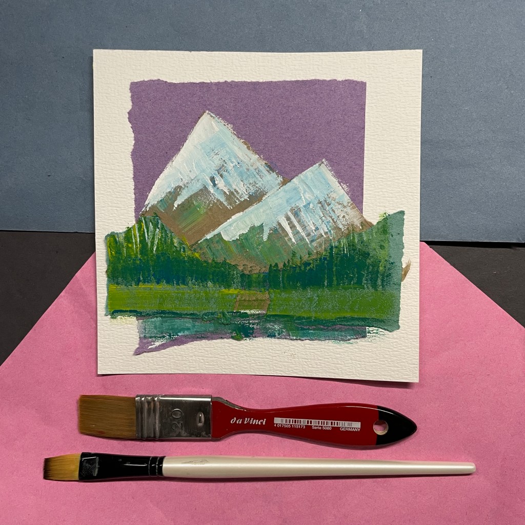 Mountain range Collage