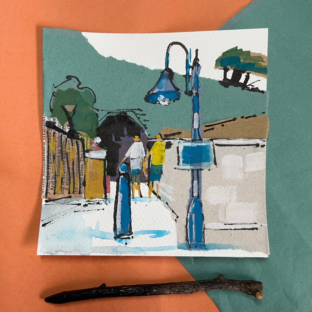 Saundersfoot alley way image